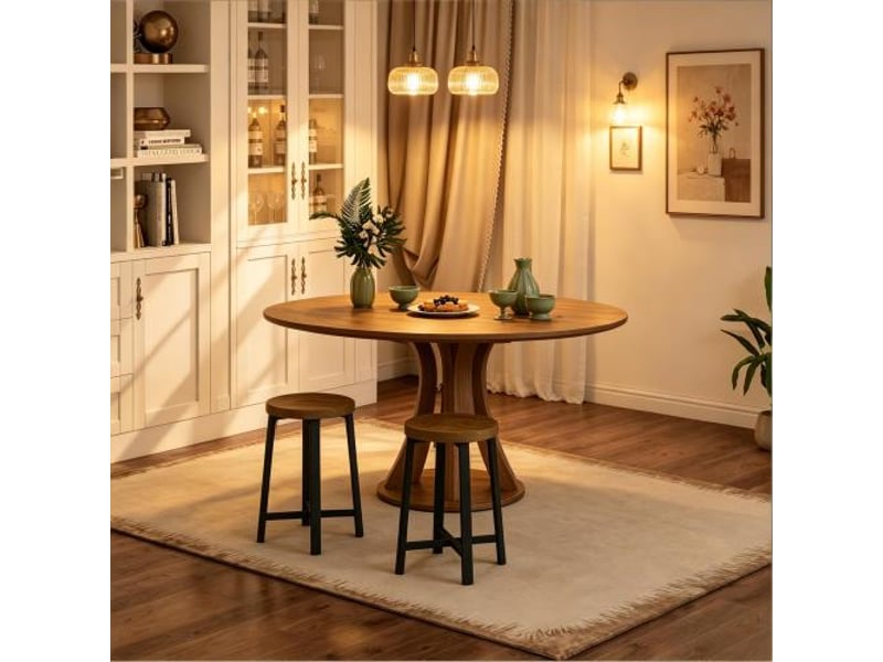  Chaises de cuisine chic – latérales (2 pièces) pour salle à manger, salon et salle d’attente – sur site  - Conforama E