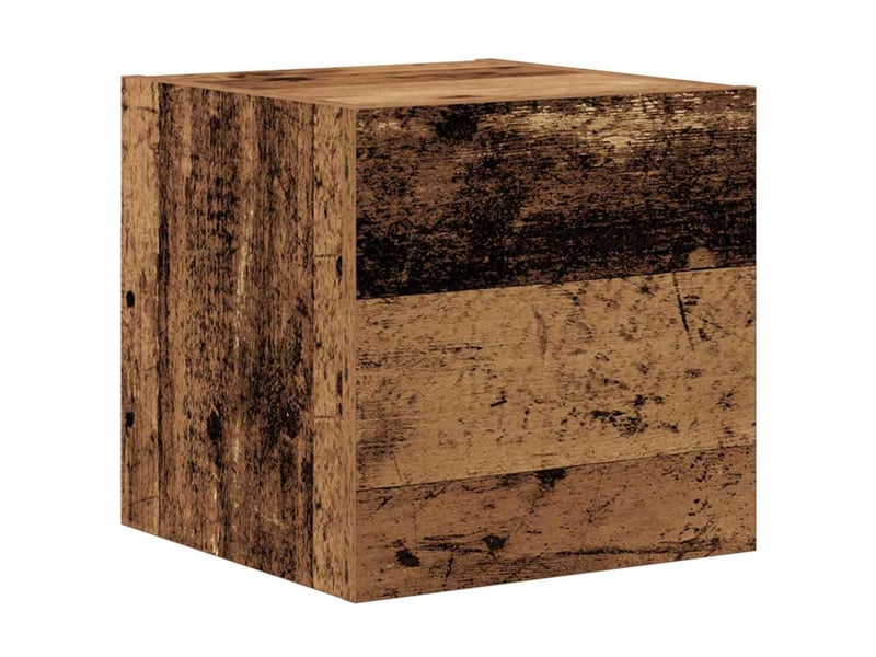  Ensemble meuble tv - banc tv - meuble de rangement 8 pcs bois ancien bois d'ingénierie  - Conforama E