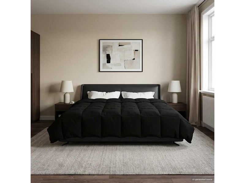  Duvet d'hiver - couette 200 x 220 cm hiver - couette microfibre (100% polyester)  - Conforama D