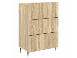 Armoire de rangement bureau, armoire à tiroirs 66 x 34,5 x 92 cm bois d'ingénierie shl4184