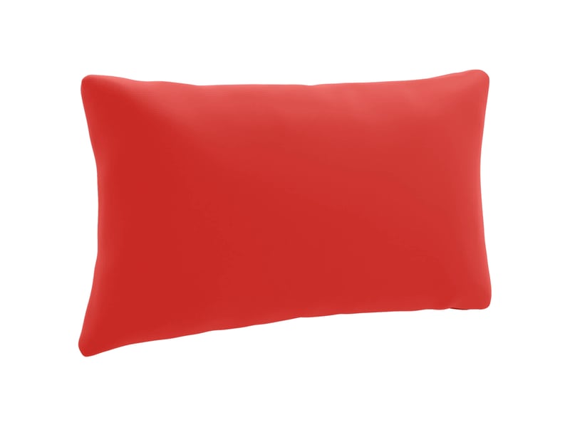 Coussin de dos, coussin de dossier 1 pièce putten 100 % polyester rouge cf54438 - Conforama A