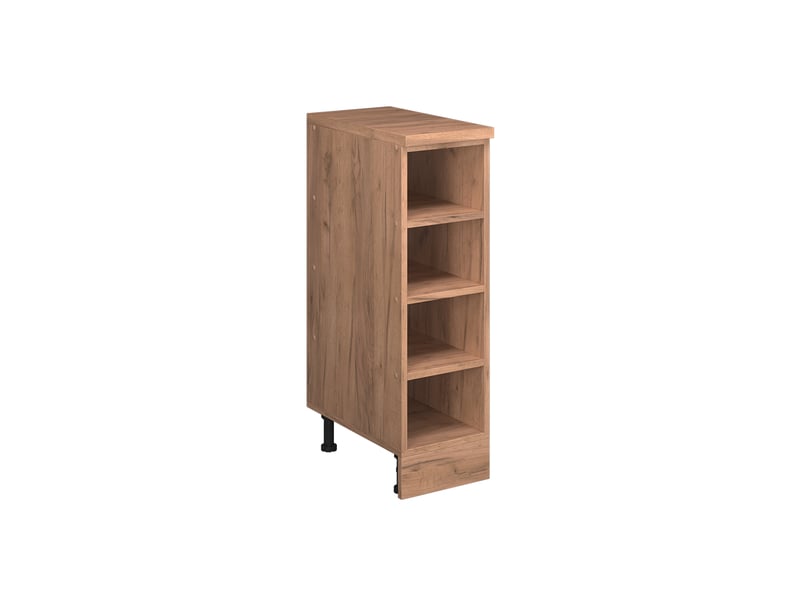  Vicco meuble sous pente, chêne doréchêne doré, 25x46cm sans pente, ouvert  - Conforama A
