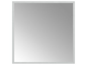 Miroir de salle de bain, miroir de toilette led transparent 50 x 50 cm verre trempé cf62584