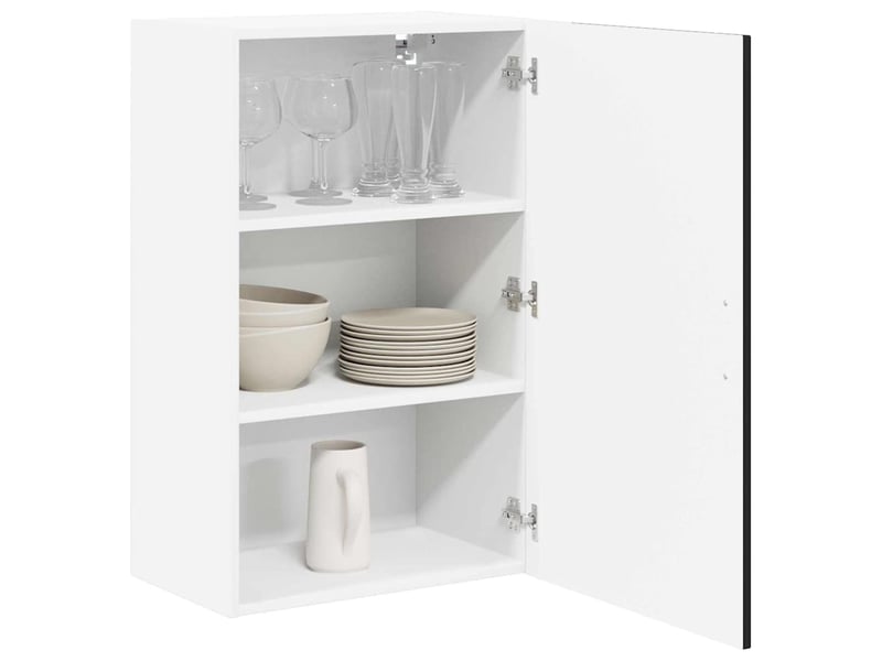  Meuble mural de cuisine, armoire de cuisine noir 50x31x80cm bois d'ingénierie shl2355  - Conforama C