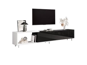 Meuble tv coloris bicolore 258 cm ULEVR  