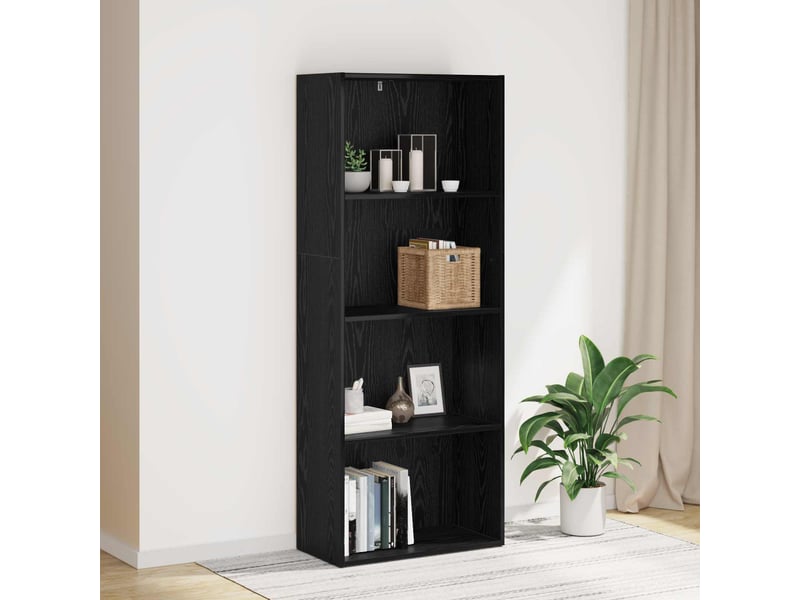  Bibliothèque autoportante, armoire à livres 60 x 30 x 151,5 cm bois d'ingénierie  - Conforama B