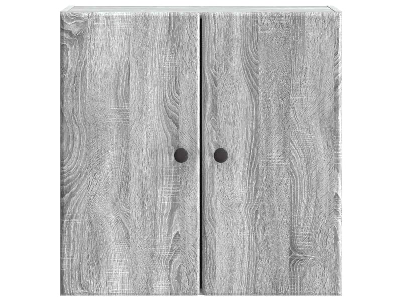  Armoire murale salon, meuble de rangement 59x31x60cm bois d'ingénierie sonoma gris shl9882  - Conforama D