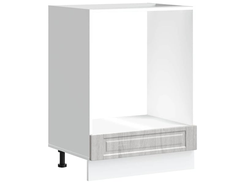  Armoire à four, armoire de cuisine porto sonoma gris bois d'ingénierie  - Conforama A