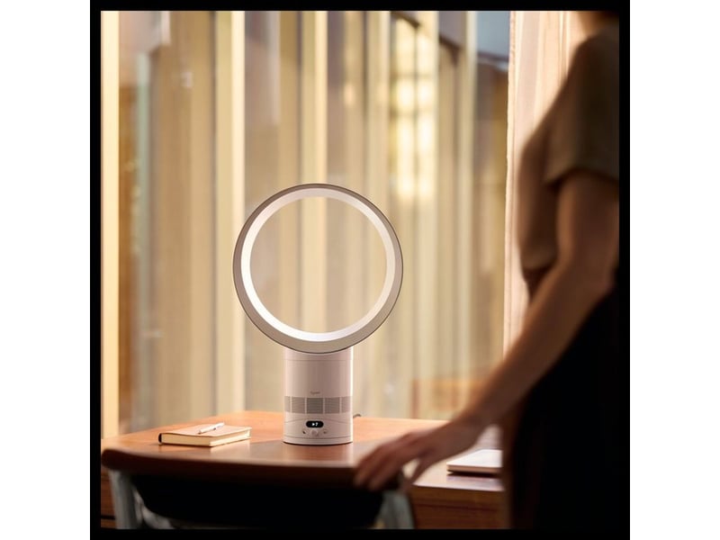  Ventilateur sans pales 30w am12 cool cf1 10 vitesses blanc oscillation 70° 602807-01 - Conforama E