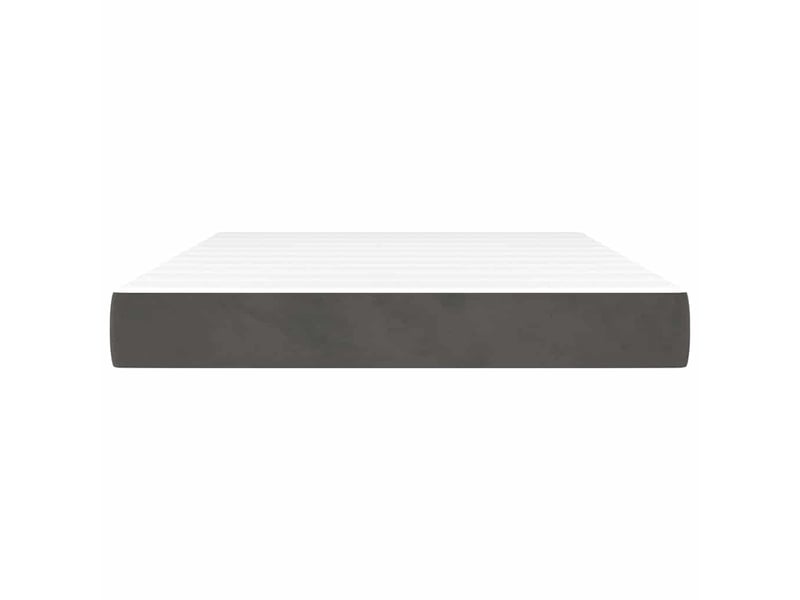  Matelas de lit à ressorts ensachés fermeté moyenne gris foncé 140x200x20 cm shl83367  - Conforama C