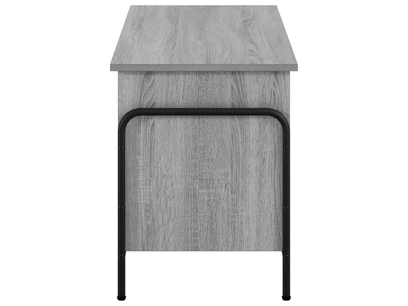  Boîte de rangement, coffre de rangement sonoma gris 80x40x49,5 cm  - Conforama D