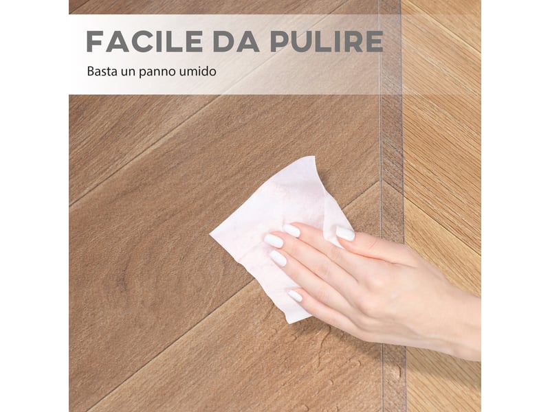  Tapis de chaise de bureau antidérapant en plastique transparent, 90 x 120 cm  - Conforama E