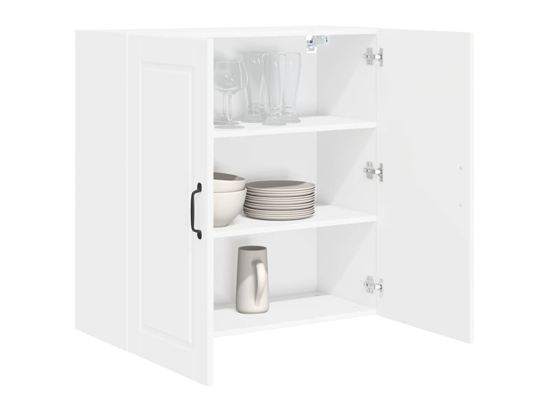  Meuble mural de cuisine, armoire de cuisine blanc 80x31x80cm bois d'ingénierie shl2247  - Conforama C