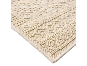 Tapis tissé relief canyon 160x230cm naturel