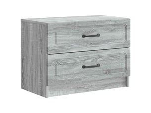 Table de chevet - cabinet de chevet - table de nuit sonoma gris 62 x 34,5 x 44,5 cm