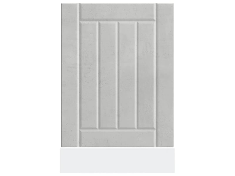  Panneau de lave-vaisselle gris béton bois d'ingénierie shl9311  - Conforama D