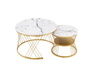 Table basse coloris blanc MAISONORA
