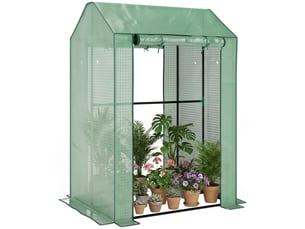 Serrechâssis froid, résistant aux intempéries, porte enroulable, 100 cm x 80 cm x 150 cm, vert