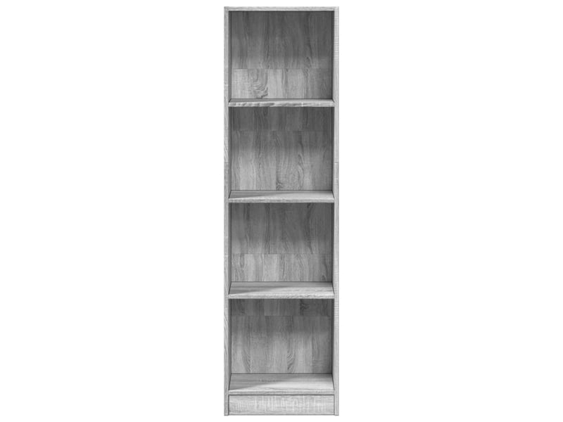  Bibliothèque, meuble de rangement salon sonoma gris 40x24x143 cm bois d'ingénierie  - Conforama D