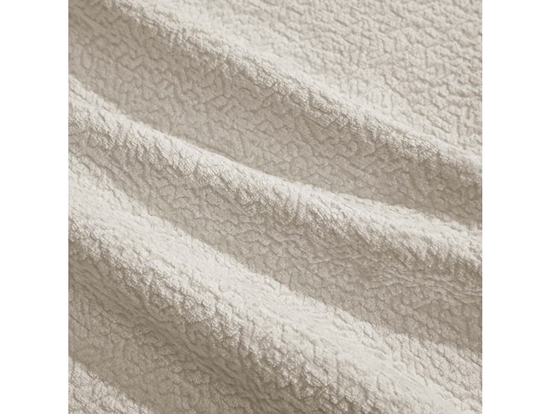  Canapé modulaire design confort 330x86x90 cm, coussins garnis, canapé salon avec accoudoirs incurvés, chenille, kaki clair  - Conforama E