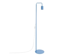 Lampadaire rayo 1 azur aluminium moderne 160x30x30cm