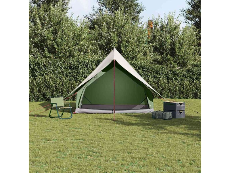  Tente de camping, tente familiale 220x220x184 cm polyester et fibre de verre shl64267  - Conforama C