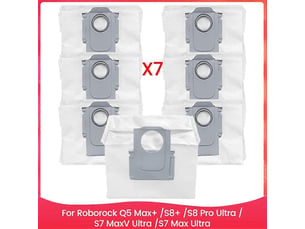 Replacement dust bags for roborock q5 max+ s8+ s8 pro ultra s7 maxv ultra s7 max ultra robotic vacuums parts