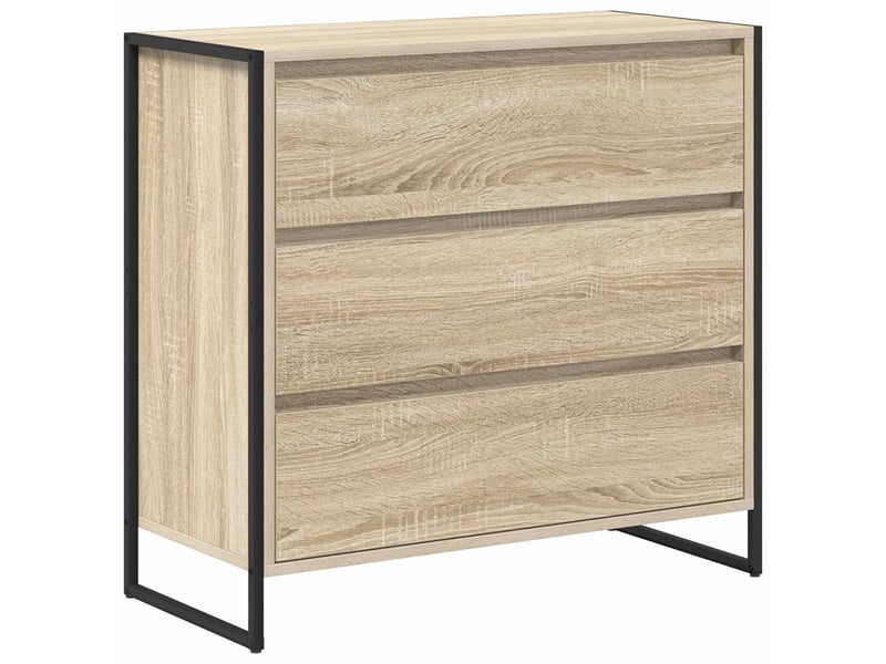  Buffet - bahut - meuble de rangement sonoma 79 x 36 x 75.5 cm bois d'ingénierie  - Conforama A