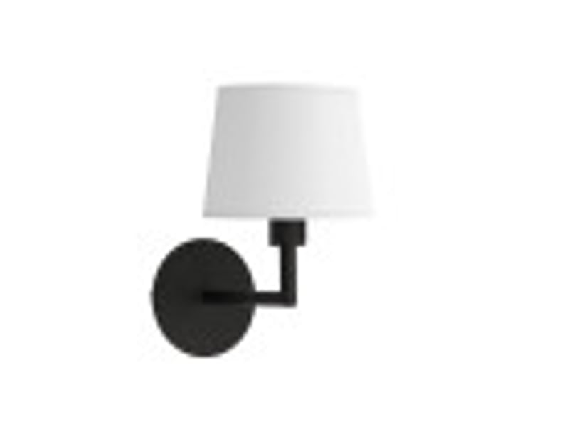  Applique murale fabrilamp paraiso noir blanc e14 27 x 15 x 25 cm 252661009 - Conforama B