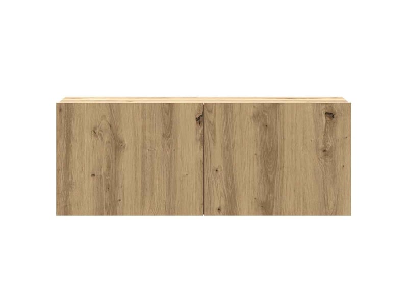  Ensemble de meuble tv - banc tv - meuble de rangement mural 5 pcs chêne artisanal  - Conforama E