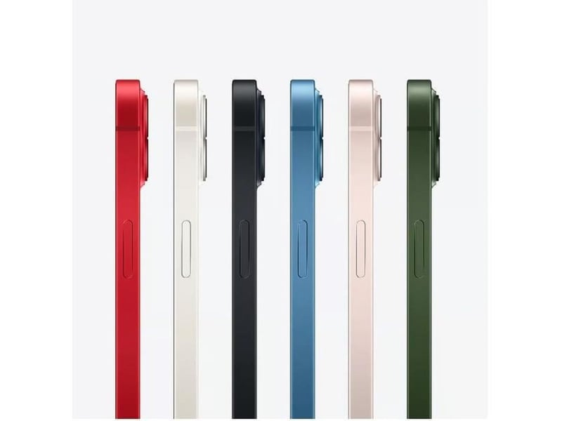  Smartphone iphone 13 128 go vert grade a 5g dual sim  - Conforama D