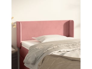 Tete de lit A poser largeur 83 cm rose