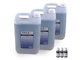 15l de liquide smoke 10l low grosse fumee epaisse pour machine à fumée 3 parfums tropico-menthe-fruits rouges