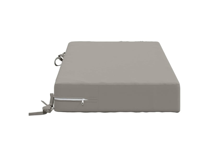 Coussin d'assise, coussin pour chaisecanapé soest 100 % polyester gris 70 x 40 x 10 cm cf51438 - Conforama D
