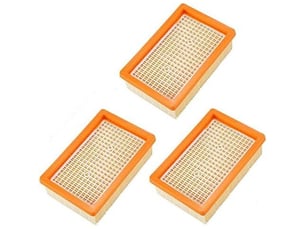3 pièces séries aspirateur remplacement du filtre pour karcher plissé plat mv4 mv5 mv6 wd4 wd5 wd6 p premium wd5