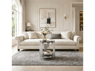 Table rond(e) coloris bicolore <strong>ATELIER CONFORTIEL</strong> <strong></strong> - 45 cmx45 cm