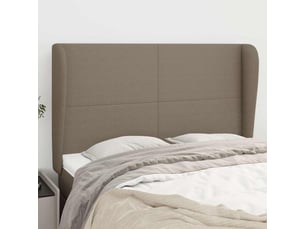 Tete de lit A poser largeur 147 cm taupe