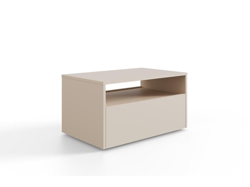  Table basse lino 80 x 50 cm - roulettes et tiroir, cachemire LINO/LAW/80x50/K - Conforama A