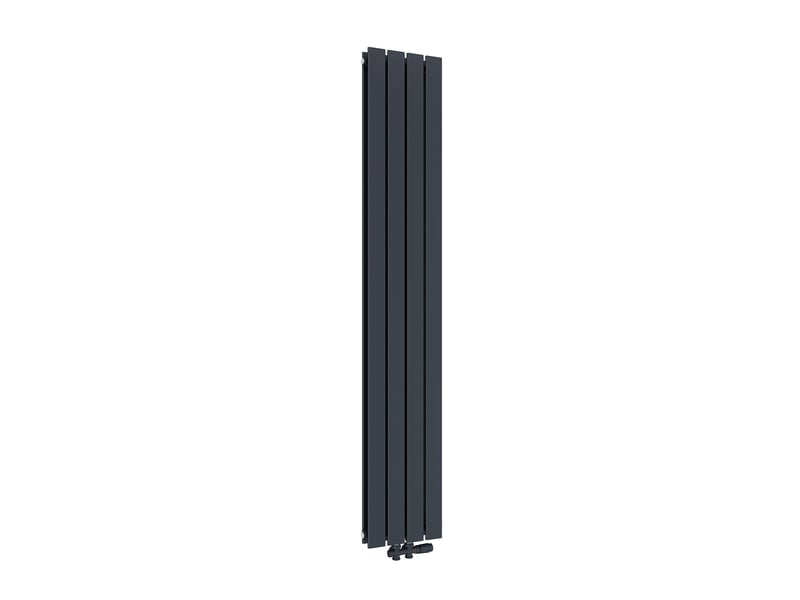  Emke radiateur à eau chaude, radiateur plat double couche connexion centrale, anthracite 180x30cm, 1082w  - Conforama A
