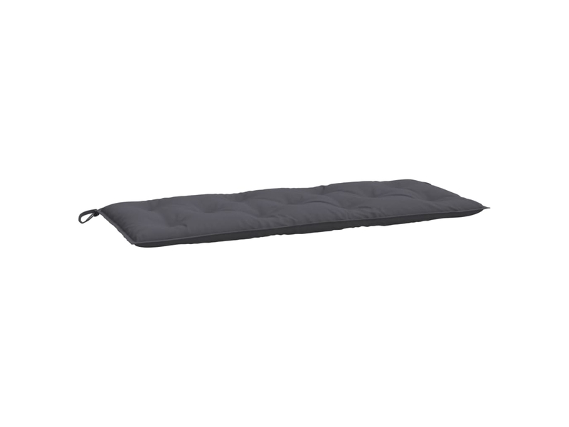  Coussin de banc de jardin, coussin d'assise anthracite 120x50x7 cm tissu oxford cf52636  - Conforama A