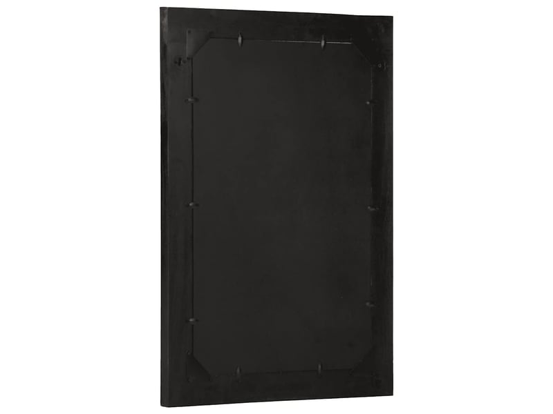  Miroir de salle de bain, miroir de toilette 50x70x2,5 cm bois de manguier massif et verre cf62480  - Conforama C