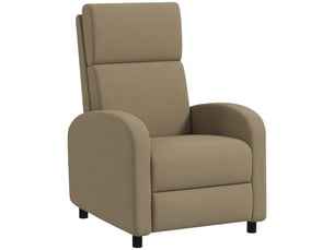 Fauteuil relax manuel  PANGIVO Polyester beige
