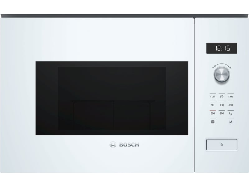 Bosch serie 6 bfl524mw0 micro-onde intégré micro-onde simple 20 l 800 w blanc