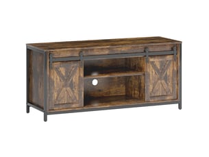 Meuble tv coloris marron 120 cm MEUBLIV  