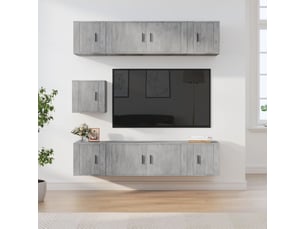 Meuble tv coloris gris  <strong></strong>  <strong></strong>