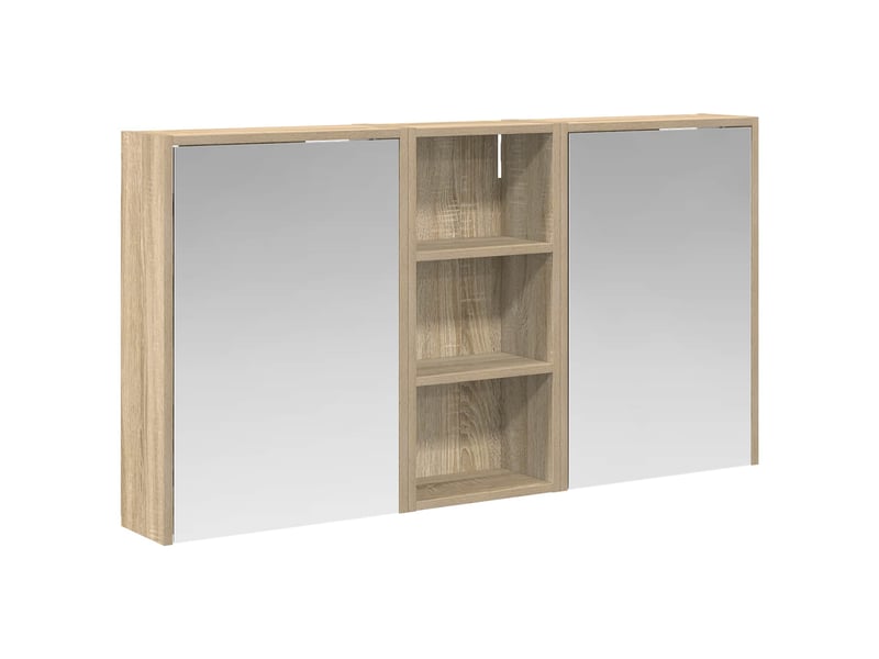  Ensemble de meubles de salle de bain 3 pcs 116x16x62.5 cm shl2316  - Conforama A
