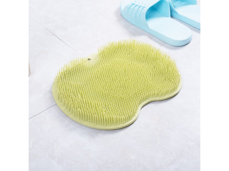  Lot de 2 tapis brosses de douche - gris foncé  - Conforama D