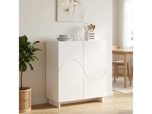 Buffet <strong></strong> <strong></strong> - 67 cm coloris blanc