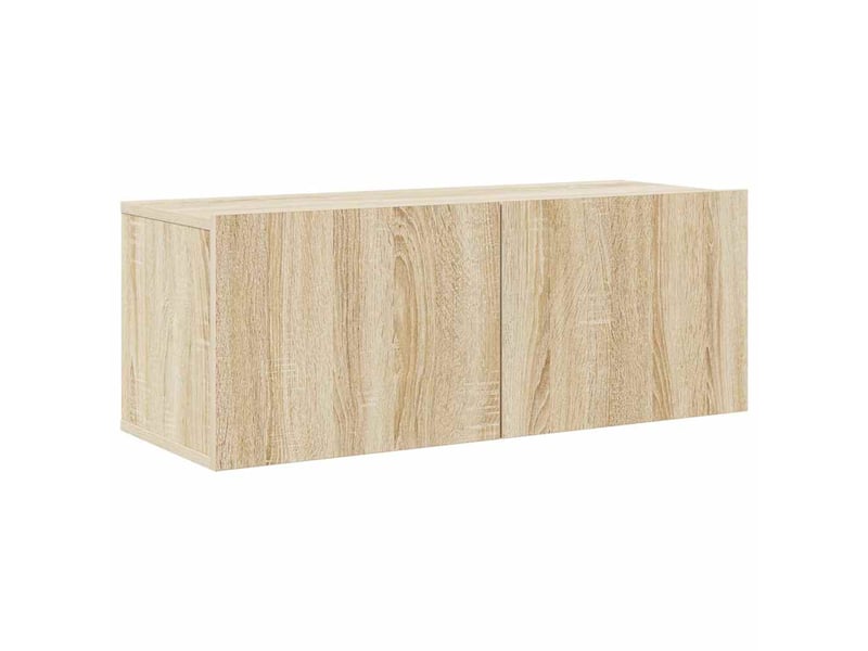  Ensemble de meubles tv 7 pcs chêne sonoma bois d'ingénierie shl32913  - Conforama D