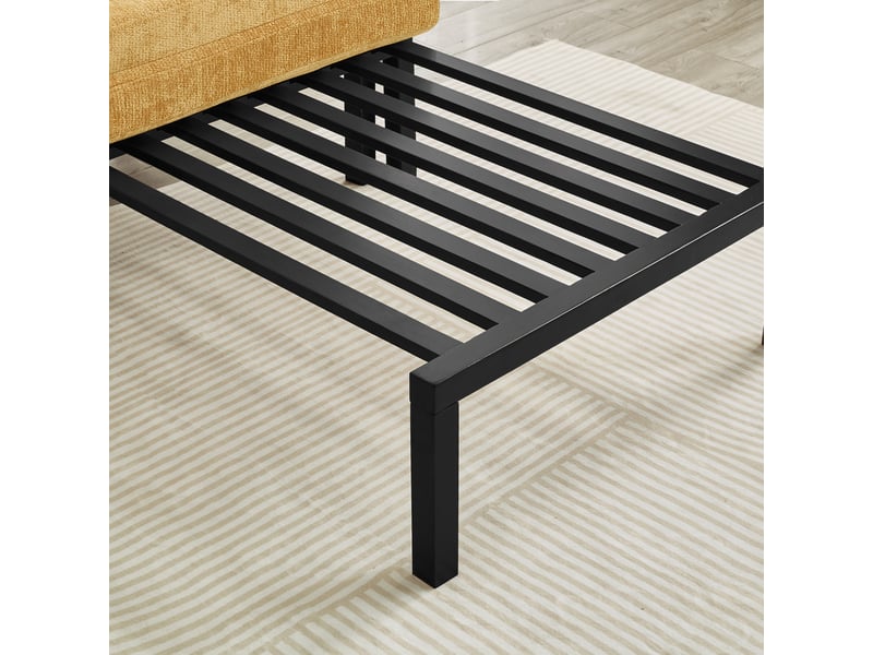  Canapé convertible, canapé-lit, port usb, jaune, 1 place  - Conforama E